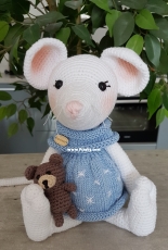 Little Mouse Mila Pattern by My Krissie Dolls