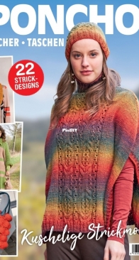 Meine Masche Ponchos - No 3 - Craftery 2024 - German