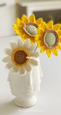Lulus Little shop - No sew sunflower - English