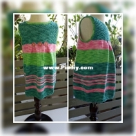 Springtime Party Dress by Virginia Barkess