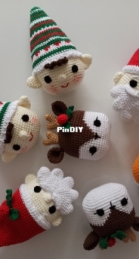 Amigurumi Christmas Ornaments