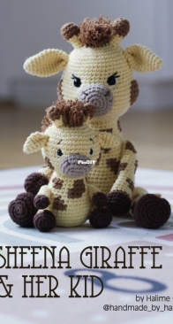 Handmade by Halime - Halime Özel - Sheena Giraffe and her kid - Free