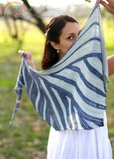 Downtown Line Shawl by Joji Locatelli - French