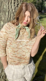 Material Girl Sweater by Shaina Bilow