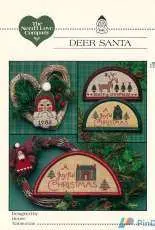 The Needl Love Company L13-DS - Deer Santa
