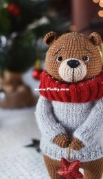 Ludaorlova Toys - Lyudmila Orlova - Benji the Bear - Медвежонок Бенджи - Russian