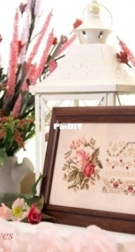 Sampler and Primitives - Rose Band Sampler