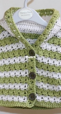 Mon Petit Violon - Vita Apala - Sorrento Hooded Cardigan