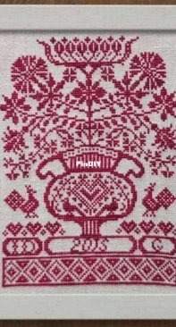 Modern Folk Embroidery - MFD003 - Folk Flowers