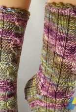Raues Ufer /Rough shore Socks by Fräulein Wollga-English,German-Free