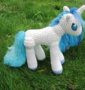 The Nerdy Knitter- Ashley Andrews - Sapphira the Unicorn