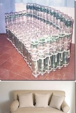 Plastic Bottle Bed
