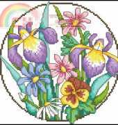 Spring Flowers from Cross Stitch Crazy 176