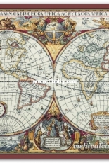 Panna PZ-1842 Golden Series - Map of the World