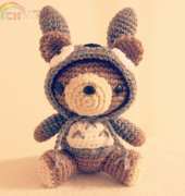 JAMigurumi- Jennifer Jenn Wong - Totoro Hoodie Bear