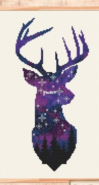 Mari Bori Embroidery - Space Deer PCS + XSD