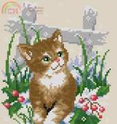 Vervaco 70.852 Cat in snow PCS