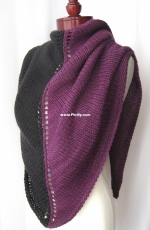 Two-Face Shawl by V.O. Knits-Free