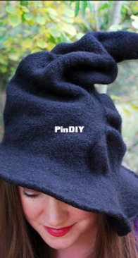 A Practical Witch Hat by Stephanie Dosen - Tiny Owl Knits