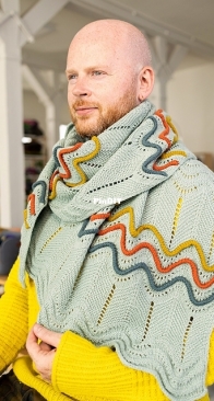 Color Popportunity Wrap by Stephen West