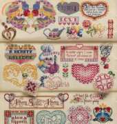 American School of Needlework 3644  -  50 Hearts