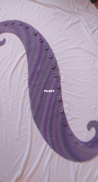 Sea Witch Tentacle Spiral Scarf by Jay Edwards-Free