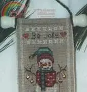 Lorri Birmingham Designs 216-06 - Be Jolly