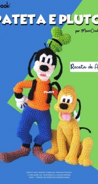 Marri Criativa Atelie - Mariane Pereira - Ebook Goofy and Pluto - Ebook Pateta e Pluto - Portuguese