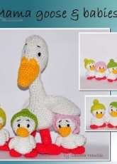 Motley Crochet Crew - Sandra Hawlik - Mama Goose and Babies