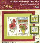 Ledi (Lady) 01068 - Poppies Triptych