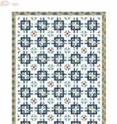 Sue Harvey/Sandy Boobar-Squares Squared Twin Quilt-Free Pattern