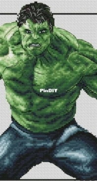 Mandarinks Designs-Hulk by Nadezhda Grigorieva / Grigoryeva Надежда Григорьева