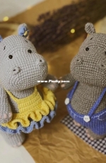 Funny Hook - Svetlana Maksimenko - Hippo Austin and his girlfriend Lina - Russian