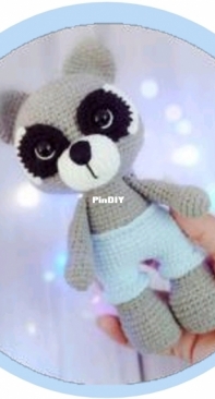 Kalu Crochet - Andry Pinzón - Raccoon - Mapache - Spanish