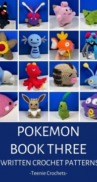 Teenie Crochets - Christine Gibson - Pokemon Book Three