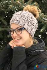 Made With A Twist - Pam Grice - Ponytail Messy Bun Hat