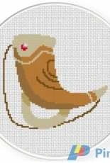Daily Cross stitch - Ancient Trumpet