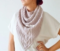 Mallow Cowl by Ksenia Naidyon
