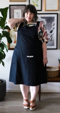 The Assembly Line - D103 Apron Dress - Sizes XS-L