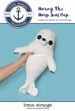 Irene Strange - Curious Amigurumi Patterns - Harvey the Harp Seal Pup