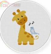 Daily Cross Stitch - Giraffes