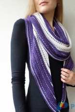 Pearldancer Shawl by Lisa Hannes-English