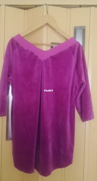 Velvet tunic