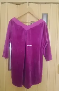 Velvet tunic