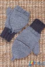 Red Heart-LW5317-Flip-Top Kids Mittens by Nancy J. Thomas-Free