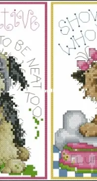 Playful Pooches by Joan Elliott from Cross Stitcher 190 PCS + XSD