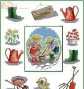 All Our Yesterdays - Garden of Delights from The World of Cross Stitching TWOCS 226 XSD