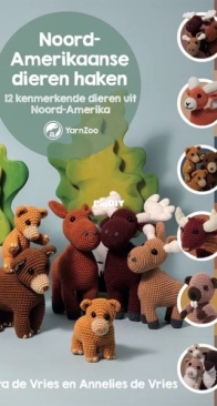 Noord Amerikaanse Dieren Haken - YarnZoo - Laura and Annelies de Vries - Dutch