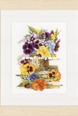 Lanarte PN-0154463 - Pot of Pansies