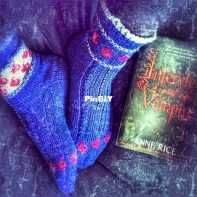 Lestat Socks by Clair Wyvern